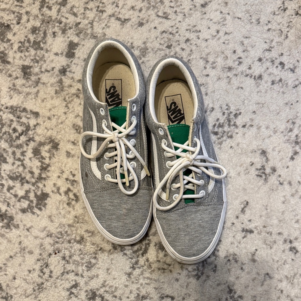 Vans Men’s Sneakers in Gray and Green